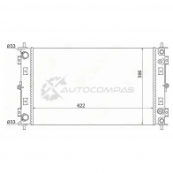 Радиатор CHRYSLER SEBRING/STRATUS/CIRRUS/PLYMOUTH BREEZE 2.0/2.5 4D SED 1995-2001 SAT T P8UU CR000595 1422799638