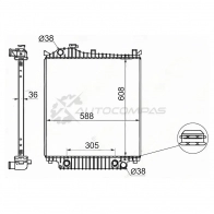 Радиатор FORD EXPLORER 07
