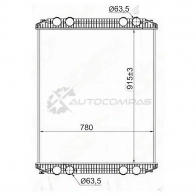 Радиатор FREIGHTLINER CENTURY SAT 1440516790 PZ 2GE FR0002