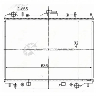 Радиатор GREAT WALL HOVER 05 SAT B HUJKJ SGGW0001 1422802728