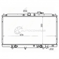 Радиатор HONDA ACCORD 93-97/PRELUDE 96-00 1.8/2.3 SAT TDCUI S HD0003 1422803674