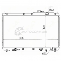 Радиатор HONDA STEP WGN B20B 96-01 SAT 1422803704 HD0009RF1 5Q2 E3