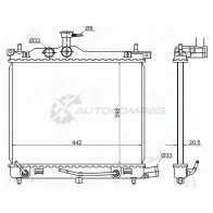 Радиатор HYUNDAI i10 1.2 2009