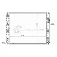 Радиатор INFINITI FX50/FX35/EX35 08 SAT 1422815476 NS0009FX50 2X0G FT3