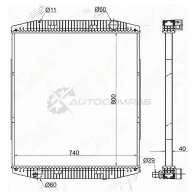 Радиатор IVECO EUROTECH/EUROMOVER/EUROTRAKKER 93