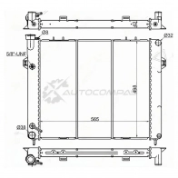 Радиатор JEEP GRAND CHEROKEE 4.0 1993-1999
