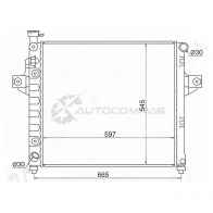 Радиатор JEEP GRAND CHEROKEE 4.0 99-04 SAT A86H HT7 1422799627 JP0001