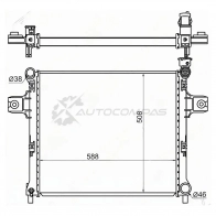 Радиатор JEEP GRAND CHEROKEE/COMMANDER 3.7/4.7/5.7 05-11