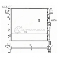 Радиатор JEEP WRANGLER RUBICON 07 SAT JP000207 L F0MB 1422799632