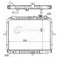 Радиатор KIA BONGO III K2500/K2700/K3000/HYUNDAI PORTER 04- 2WD SAT KI0007 Q5MYVD R 1422805442