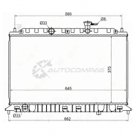 Радиатор KIA RIO II 1.4/1.6 2005