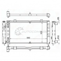 Радиатор LADA PRIORA 07- (Panasonic) SAT SGLD00021 1422808809 UV2QM DI