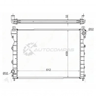 Радиатор LAND ROVER FREELANDER I 1.8/2.0D/2.5 97-07(трубчатый) SAT SGLR000297 0R8 LY0L 1422808896