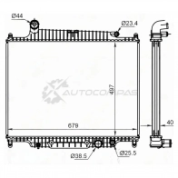 Радиатор LAND ROVER RANGE ROVE/RANGE ROVER SPORT 06-12 3,6TD SAT 1440989389 ST100058 O1VF3 BA