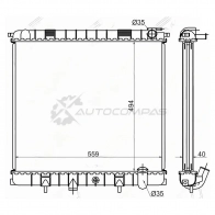 Радиатор LAND ROVER RANGE ROVER (NEW) 4.0/4.6 98-02 SAT 9WZF TG 1422808837 LR000398