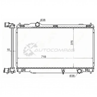 Радиатор LEXUS IS250 05 SAT T8 0YY 1422824018 TY000520