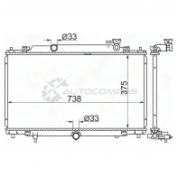 Радиатор MAZDA 6 12 SAT MZ0019 1422810405 VL 7EPJ