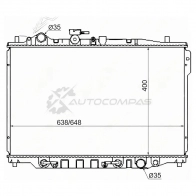 Радиатор MAZDA CAPELLA/626 1.8/2.2 88-92 SAT MZ0002 1422809600 J TDKC