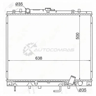 Радиатор MITSUBISHI CHALLENGER 96-03/PAJERO SPORT 2.5 00-08 DIESEL