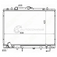 Радиатор MITSUBISHI CHALLENGER/MONTERO SPORT V6 3.0/3.5 96-02 SAT SGMC0066V6 1422814011 OUC QZ