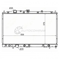 Радиатор MITSUBISHI COLT/LANCER/MIRAGE 95-00 SAT MC0001CE O6Q 12RT 1422813307