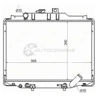 Радиатор MITSUBISHI DELICA L300 4D56 89-99 DIESEL