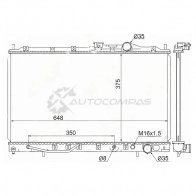 Радиатор MITSUBISHI GALANT/ETERNA/EMERAUDE V6 93-97 SAT 1422814009 2P5JNM Q SGMC0002E5