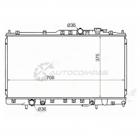 Радиатор MITSUBISHI GALANT/LEGNUM/GALANT USA 96-03 SAT 1422813313 MC0002V6 BLTB DZG