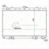 Радиатор NISSAN CEFIRO/MAXIMA/INFINITI I30/I35 2,0-3,0 99-03 SAT XLDB G NS0004332R 1422815436