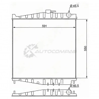 Радиатор NISSAN DIESEL/UD/CONDOR 99- FE6E SAT NS00182 1422818091 OHE RIV