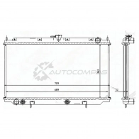 Радиатор NISSAN PRIMERA 96-01 (трубчатый) SAT Y RUTVND ST100059 1440989401
