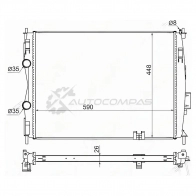 Радиатор NISSAN QASHQAI/DUALIS 2,0 06