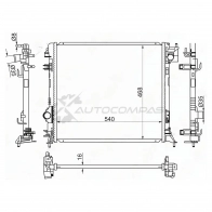 Радиатор NISSAN QASQHAI J11 14