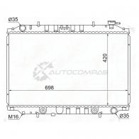 Радиатор NISSAN SERENA/VANETTE CARGO/VANETTE LARGO CD20/KA24DE DIESEL