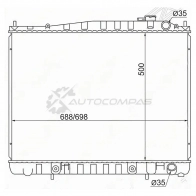 Радиатор NISSAN TERRANO/PATHFINDER/REGULUS/QX4 3.3/ELGRANDE VG33 96-03 GASOLINE SAT 2NL OJML 1422815457 NS000R50