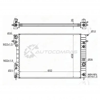 Радиатор OPEL OMEGA B 2.5/2.6/3.0/3.2 94-04/CADILLAC CATERA 3.0 94-02 SAT I 4WA6 OP0005 1422802166