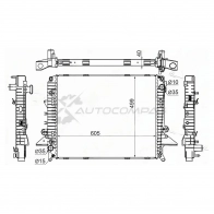Радиатор RANGE ROVER SPORT / DISCOVERY III 2.7TD 04 SAT 1422808832 1Y7B E LR000104D