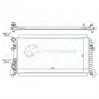 Радиатор SKODA FABIA 14-/OCTAVIA 13-/VOLKSWAGEN GOLF 12 SAT SD00072 05GV FA 1422834272