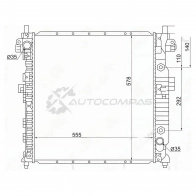 Радиатор SSANG YONG KYRON 05-/ACTYON 2.3/2.0D 05-06 SAT SY00021 42KC 6 1440536455