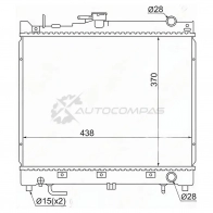 Радиатор SUZUKI JIMNY JEEP 98 SAT 1422820996 SK0005 AVGW UUG