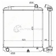 Радиатор Toyota DYNA / TOYOACE / HINO RANGER &039,95-&039,00, 15B / 3B / J05C, MT, BU142 / BU112D / BU100 / SAT TY0060 79CX ZQ 1422824014