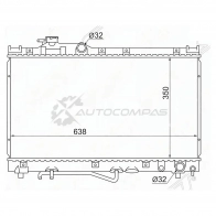 Радиатор Toyota CARINA ED/EXIV/CELICA/CURREN 93-99 SAT TY0002ST200 RV 098 1422823922