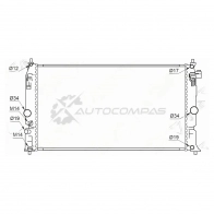 Радиатор Toyota C-HR 16-/PRIUS ZVW5 15- 2ZRFXE SAT LR KON 1440541318 TY0012