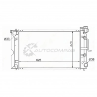 Радиатор Toyota COROLLA 00-06 DIESEL SAT 92Z YQC5 1422823931 TY0001CE120