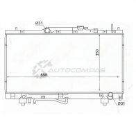 Радиатор Toyota CORONA PREMIO/CARINA/CALDINA ST19/ST21 96-02 SAT UUT 15 1422828481 SGTY0002ST210