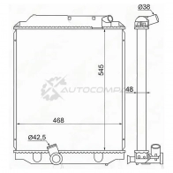 Радиатор Toyota DYNA/TOYOACE 4B BU3 99-02 SAT 9TBC CSZ TY0064 1422824038