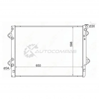 Радиатор Toyota LAND CRUISER PRADO 120 /SURF/FJ CRUISER 5VZ/1GR/3RZ/2TR 02-/PRADO 150 2TR 09 SAT 1422823944 Z35 Z3F TY0009120