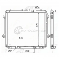 Радиатор Toyota LAND CRUISER PRADO 1GR 150/4RUNNER N28 09