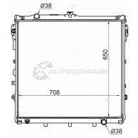 Радиатор Toyota SEQUOIA/TUNDRA 4,7/5,7 07 SAT SWNUN NB TY0009URK50 1422823991