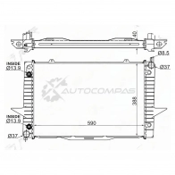 Радиатор VOLVO C70/S70/V70/XC70 99-00 SAT MJWNM 0 1422834306 VL0003C70